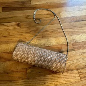 Vintage Woven Leather Purse